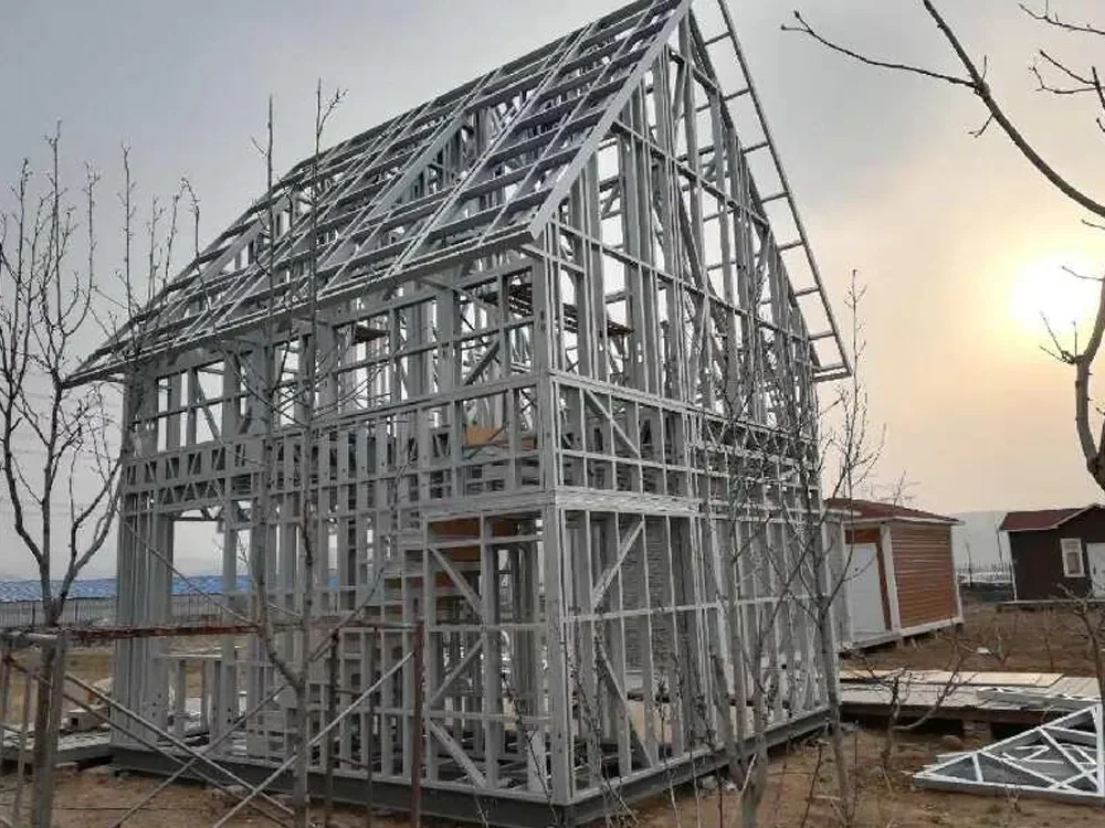 дом с легким стальным каркасом